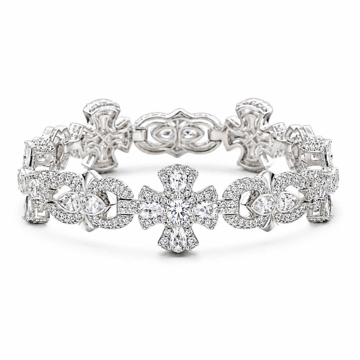 Pulsera chrome plata .925