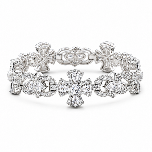 Pulsera chrome plata .925