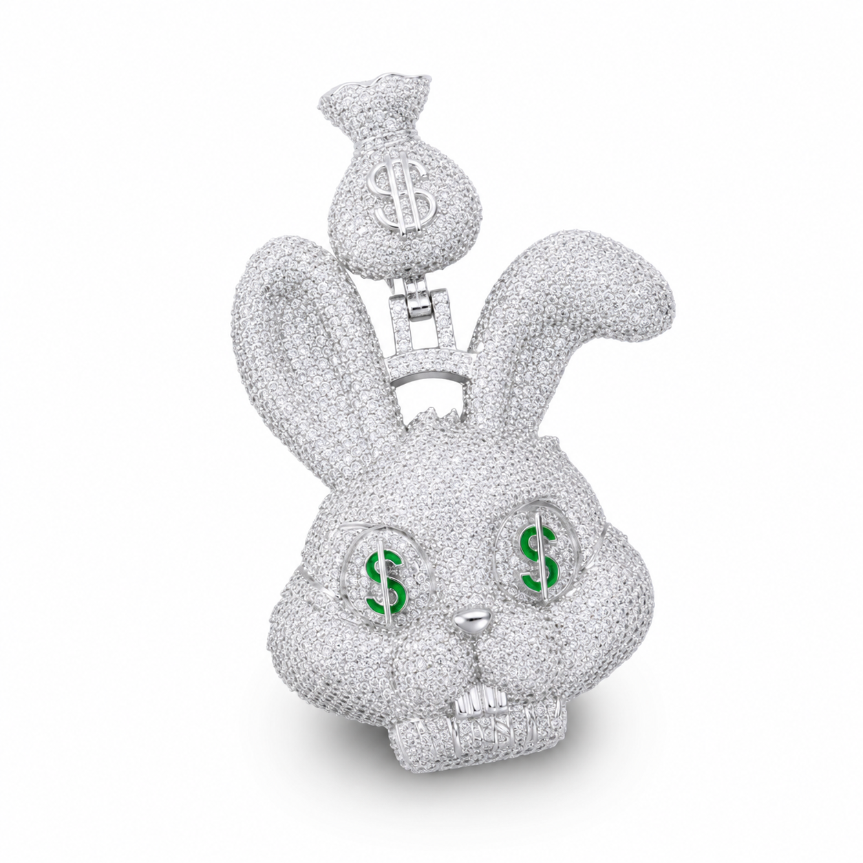 Dije conejo dinero Plata .925