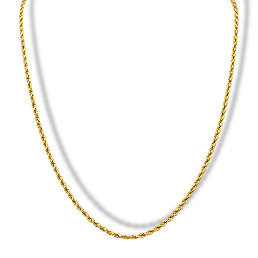 Cadena barbada - cadena torzal