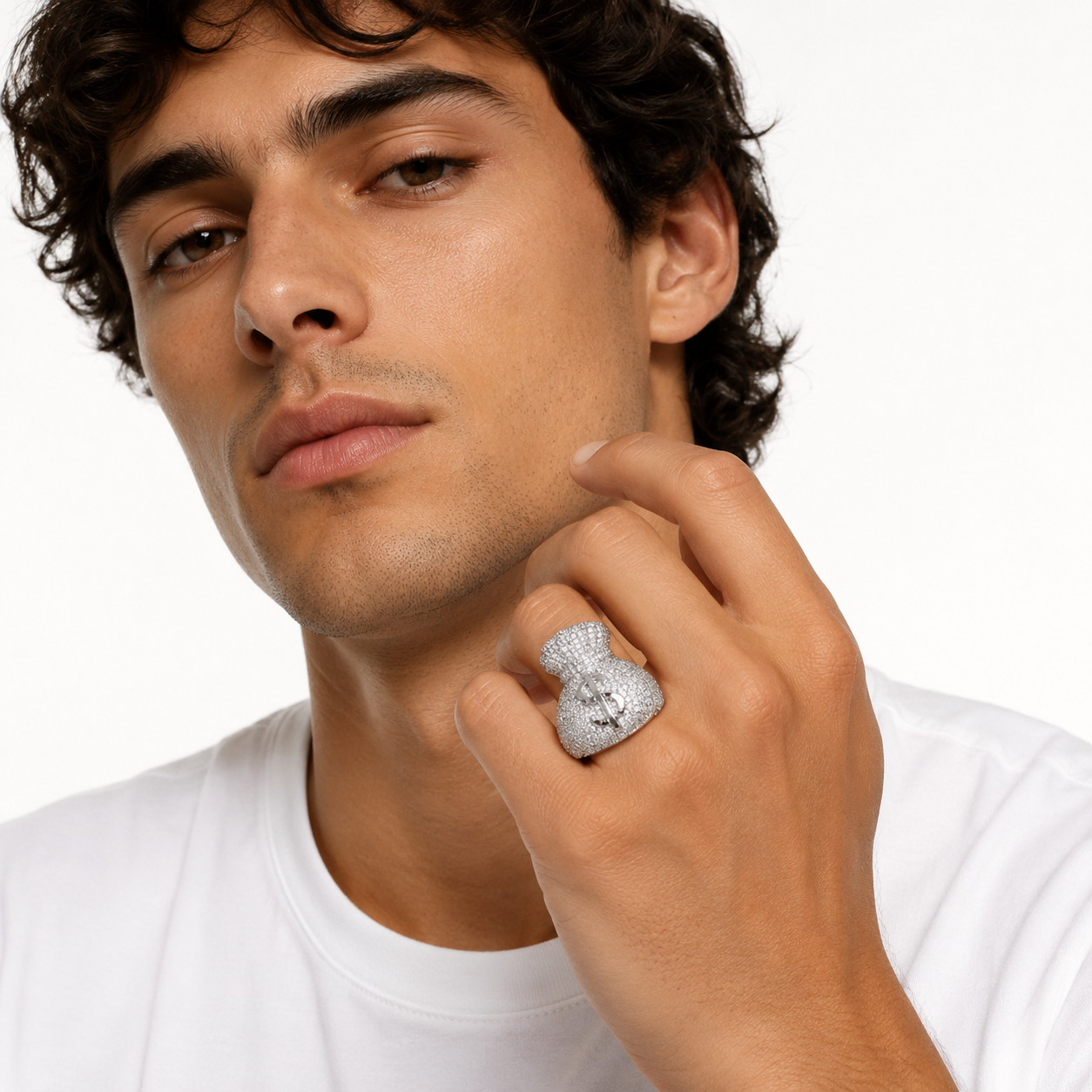 Anillo dinero plata .925