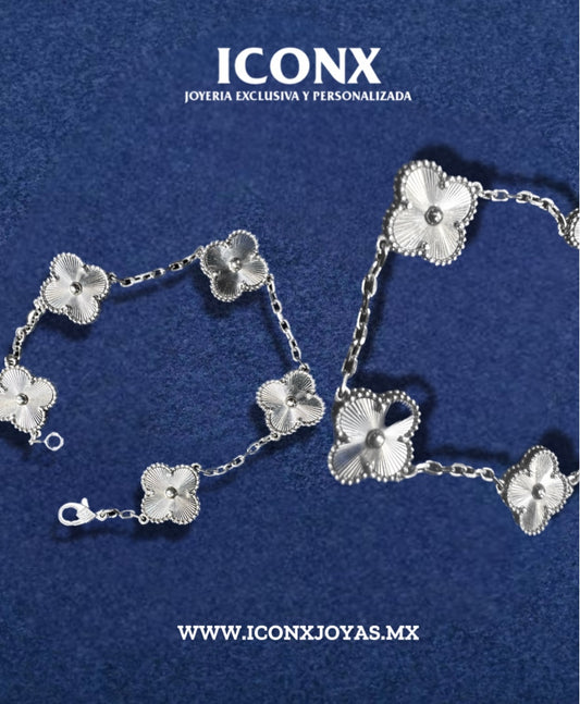 Pulsera Van Cleef Pantinum