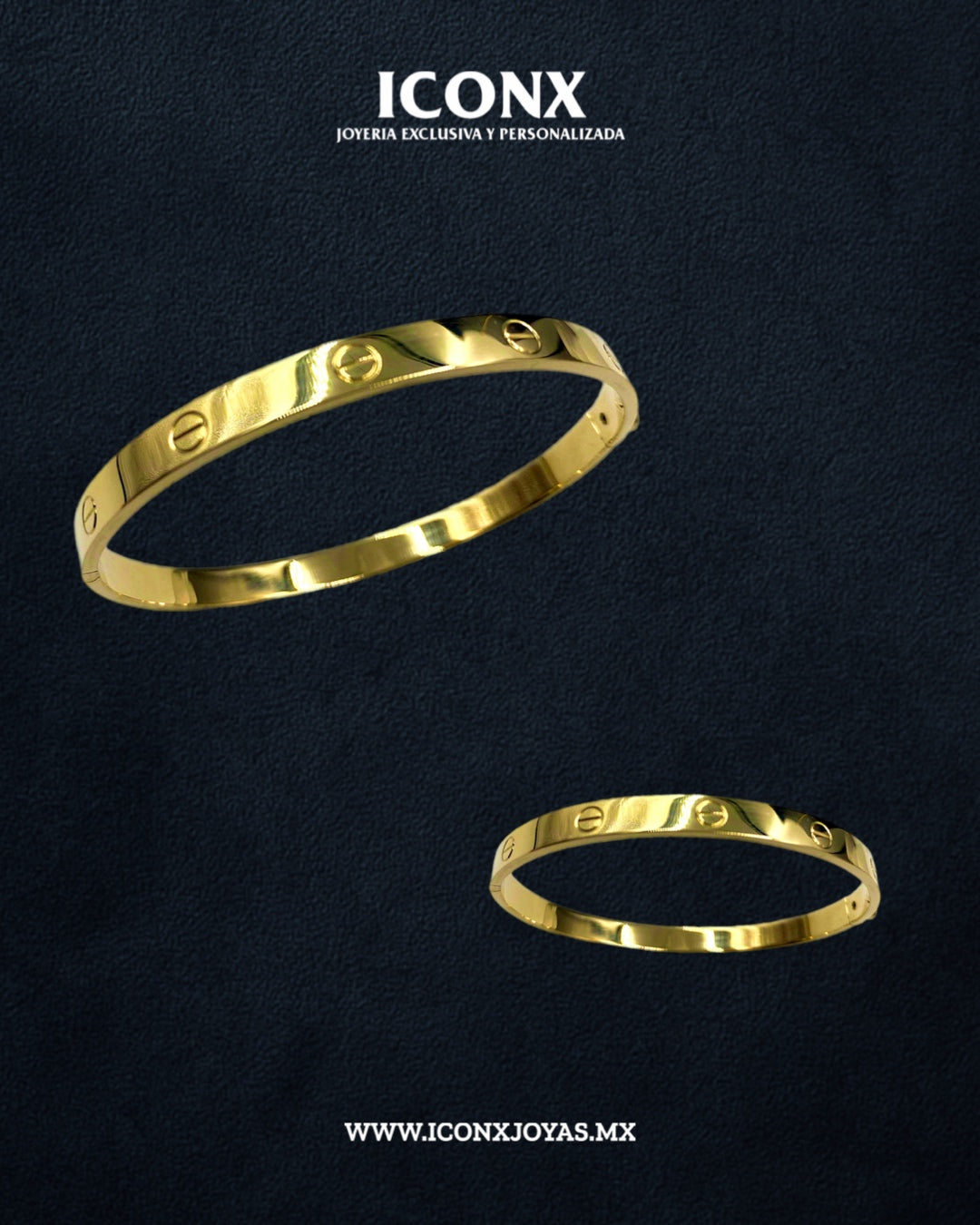 Pulsera Love Cartier Oro 10k