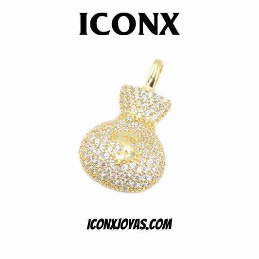 BOLSA DE DINERO ORO DIJE