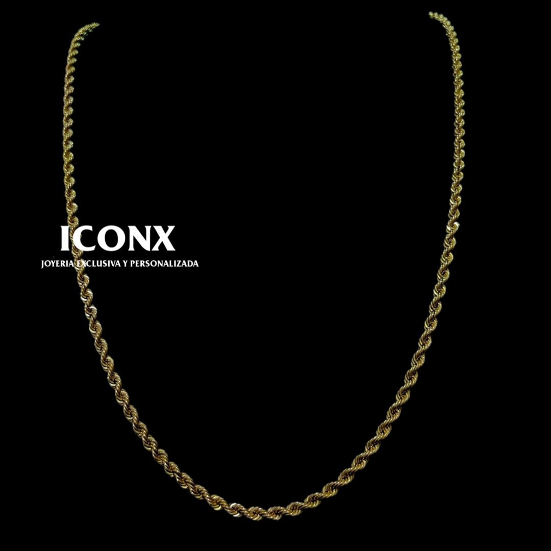 Cadena Torzal Oro 10k