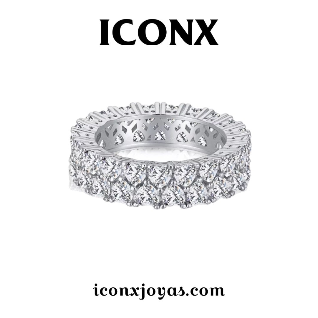 ANILLO DOBLE HEART